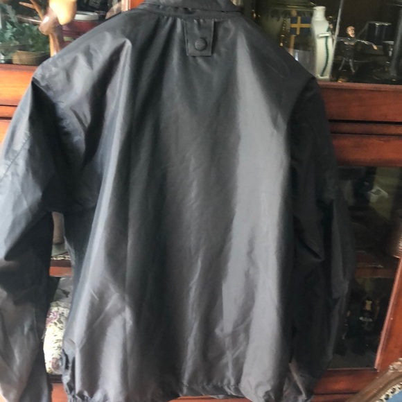 Harley-Davidson Black Bomber Varsity Jacket Zippered Front - Picture 5 of 5